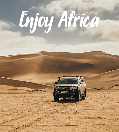 4x4 Self-Drive Rental Car in Namibian Desert